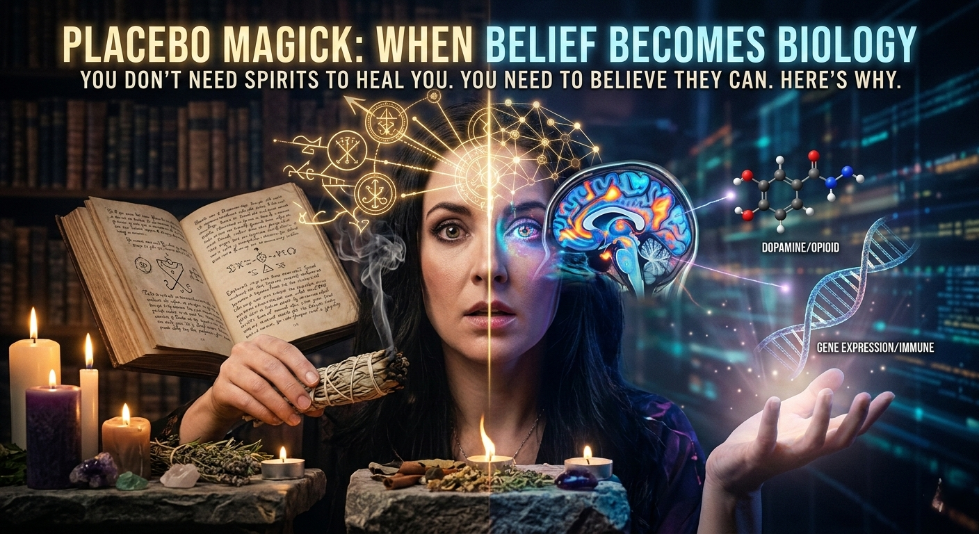 You Don't Need Spirits to Heal You. You Need to Believe They Can. Here's Why.