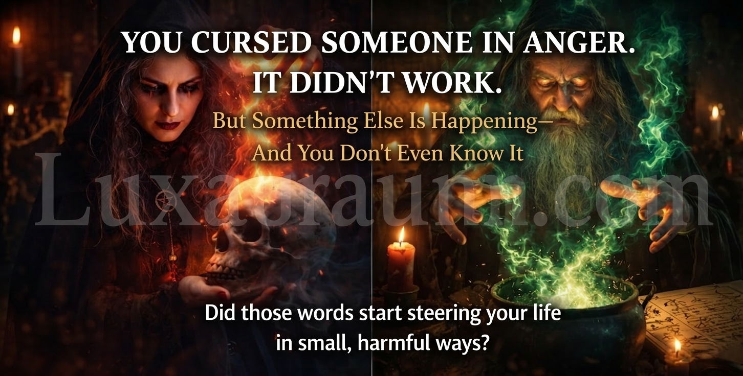 You Cursed Someone in Anger. It Didn't Work. But Something Else Is Happening—And You Don't Even Know It.