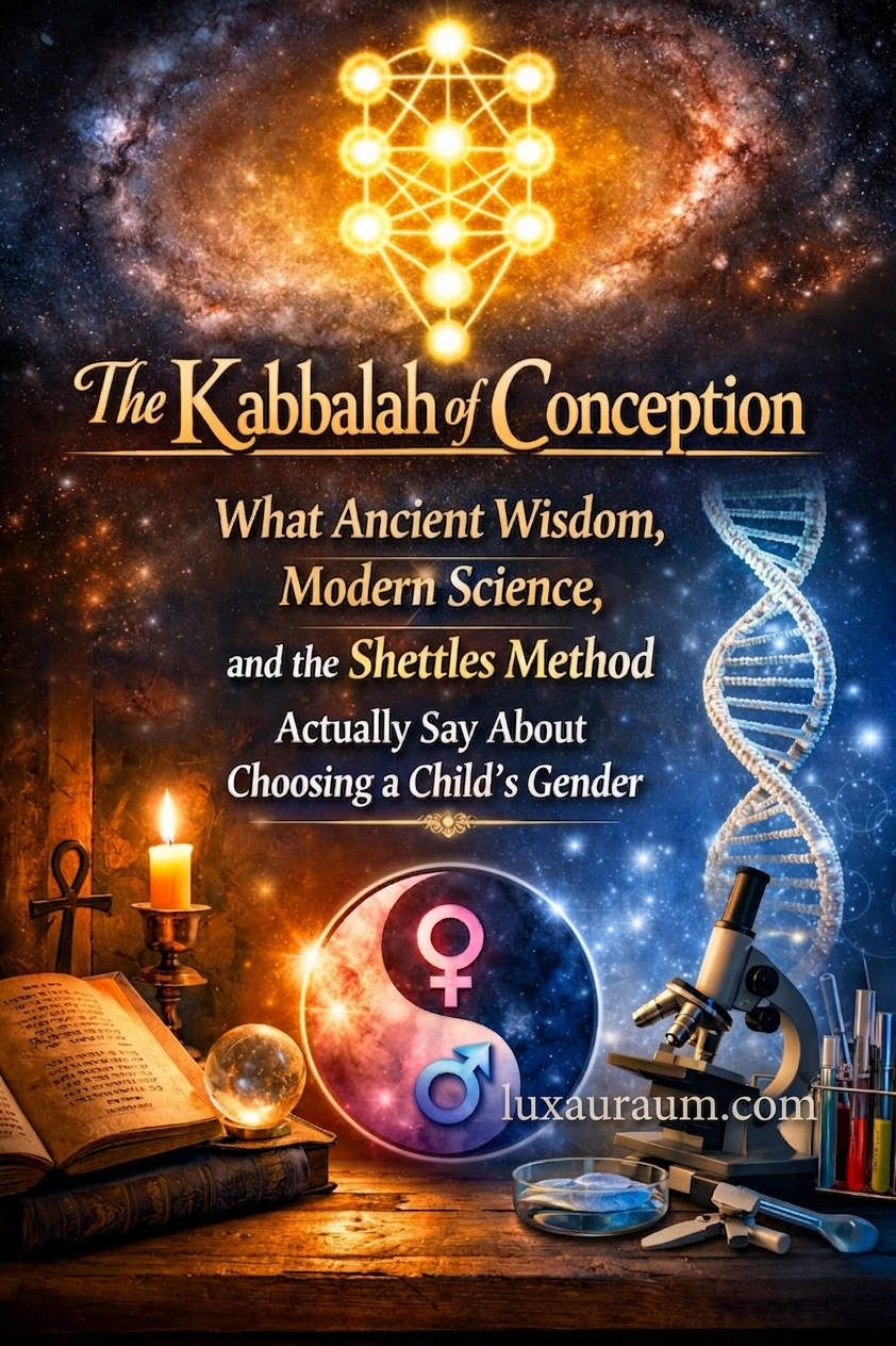 The Kabbalah of Conception: What Ancient Wisdom, Modern Science, and the Shettles Method Actually Say About Choosing a Child's Gender