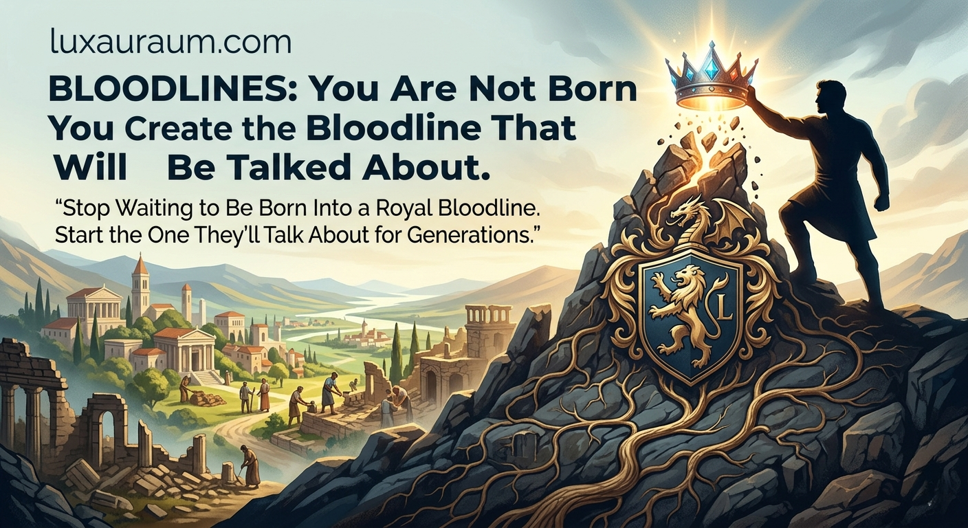 Bloodlines: You Are Not Born Into Power. You Create the Bloodline That Will Be Talked About.