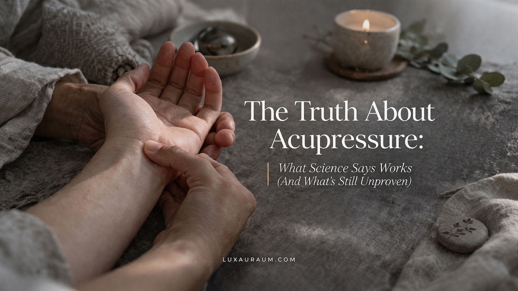 The Truth About Acupressure: What Science Says Works (And What's Still Unproven)