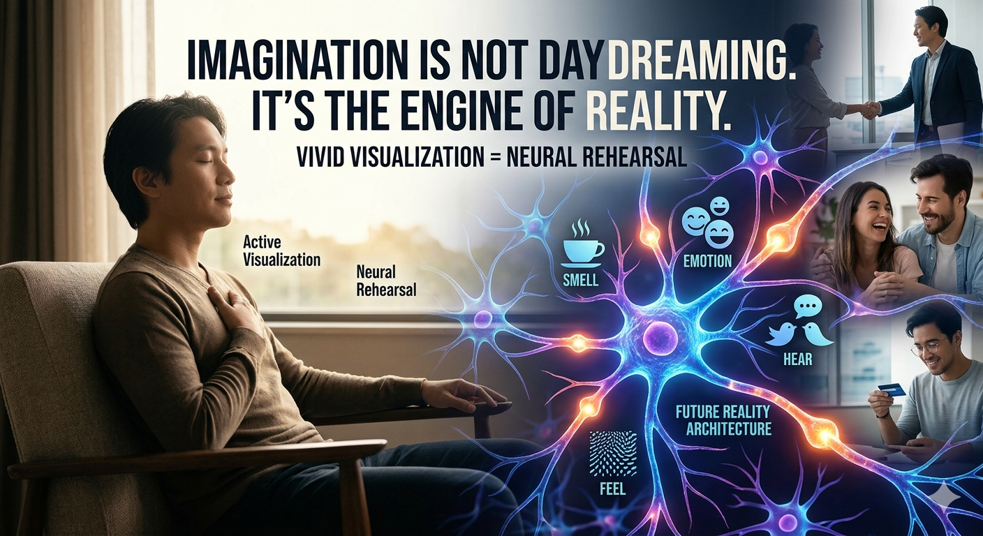 Imagination Is Not Daydreaming. It's The Engine of Reality.